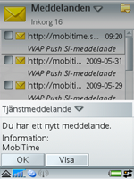 Installera MobiTime steg 1.