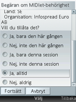 Installera MobiTime steg 7.