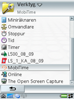 Använda tabeller i mobil.